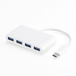 Hub USB-C 4 ports USB 3.0 - Pour PC et MacBook